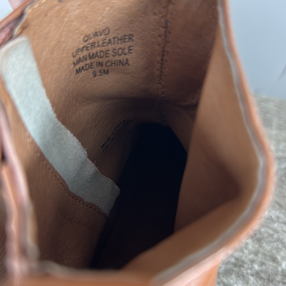 Jeffrey Campbell Quavo Platform boot size 9.5 nude patent leather y2k lug chunky - Picture 8 of 9